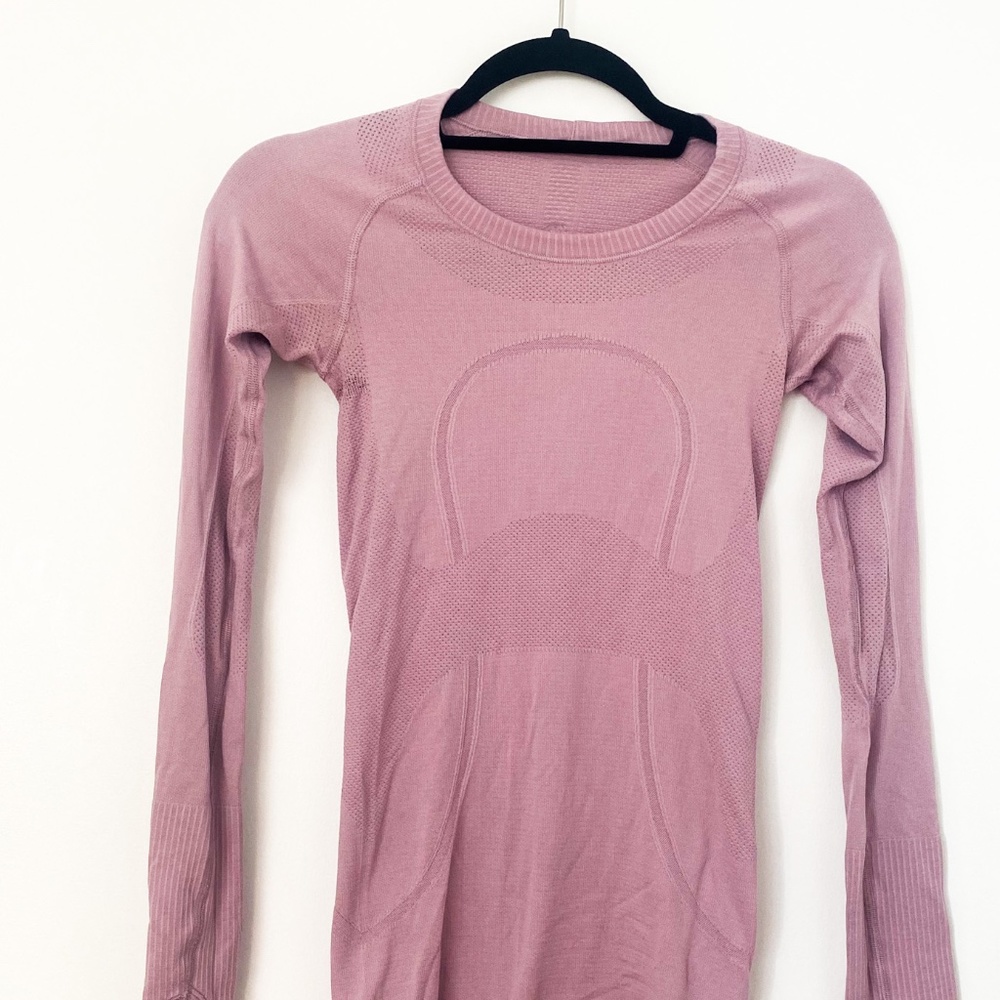 Lululemon Tight Long Sleeve Workout Top